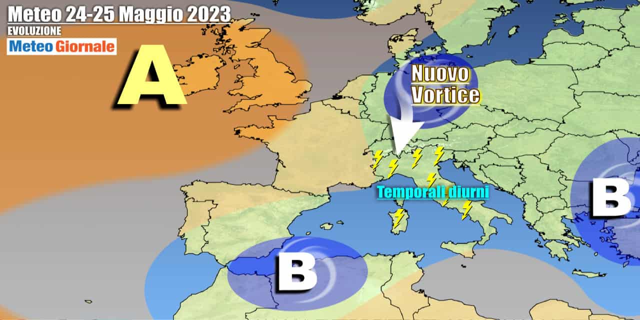 Italia snobbata dall'anticiclone