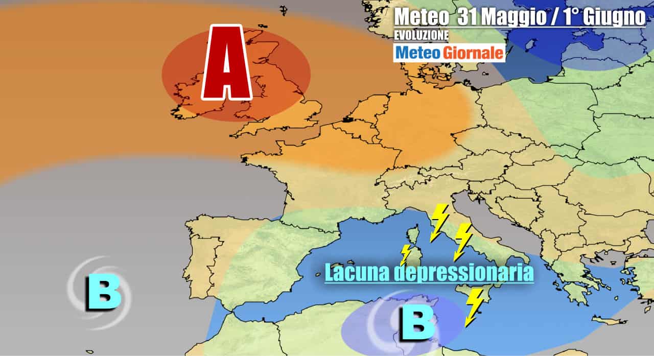 Meteo ancora molto instabile per diversi giorni