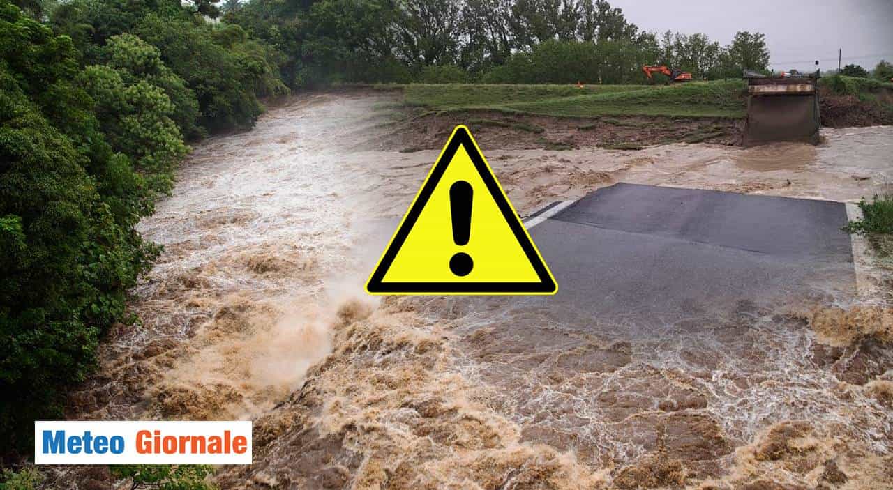 meteo alluvioni ponti crollati maggio