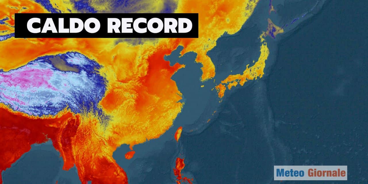 Il meteo fa segnare record di caldo in Cina e Giappone