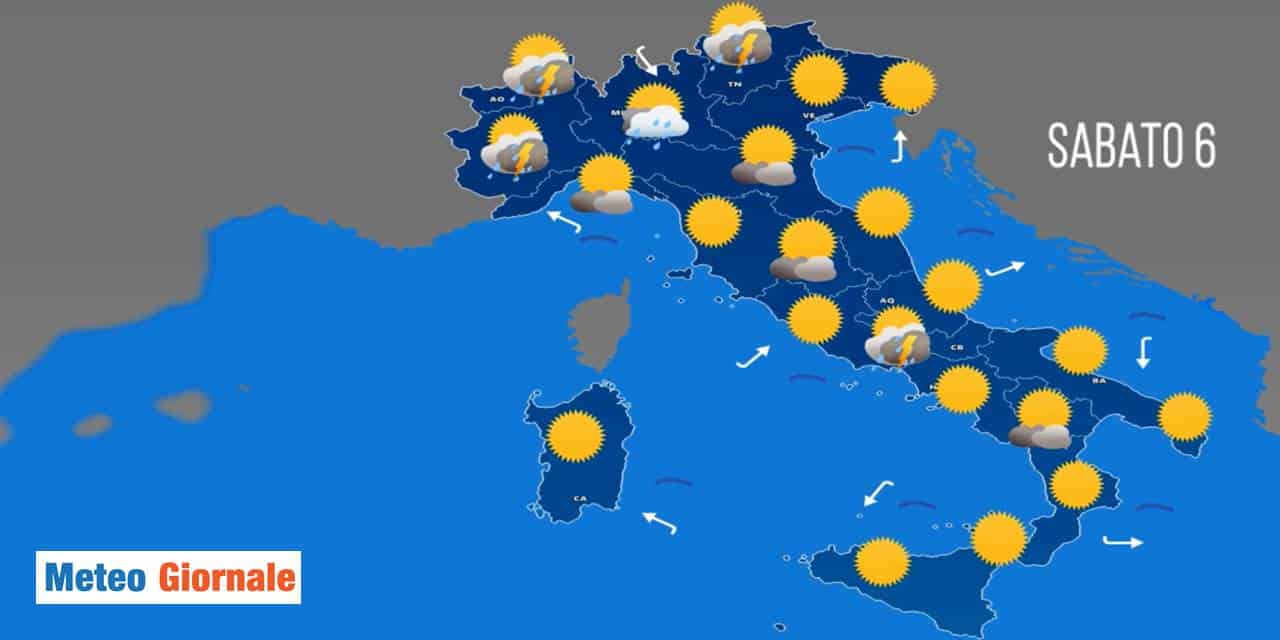 Meteo domani: l’anticiclone comincia a scricchiolare!