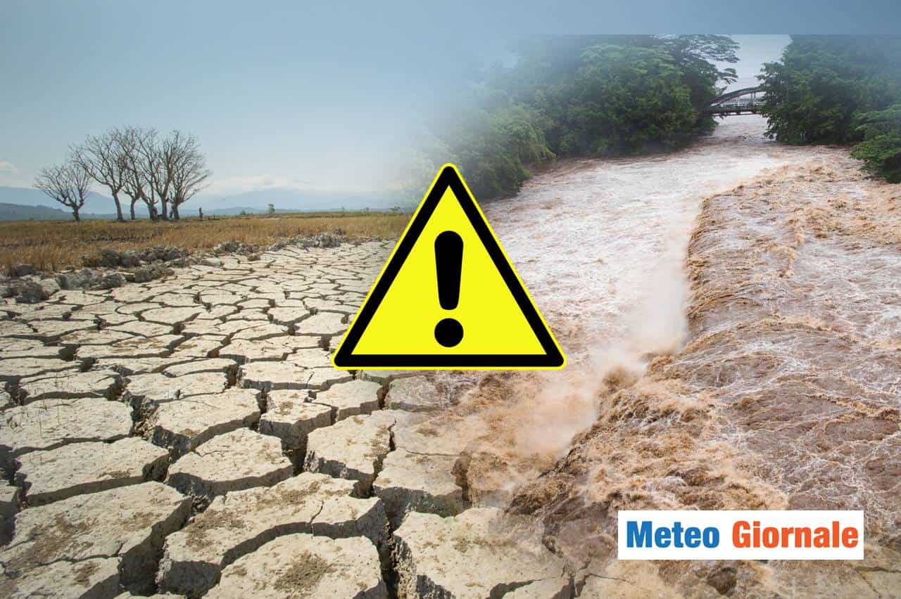 meteo estremi maltempo siccita