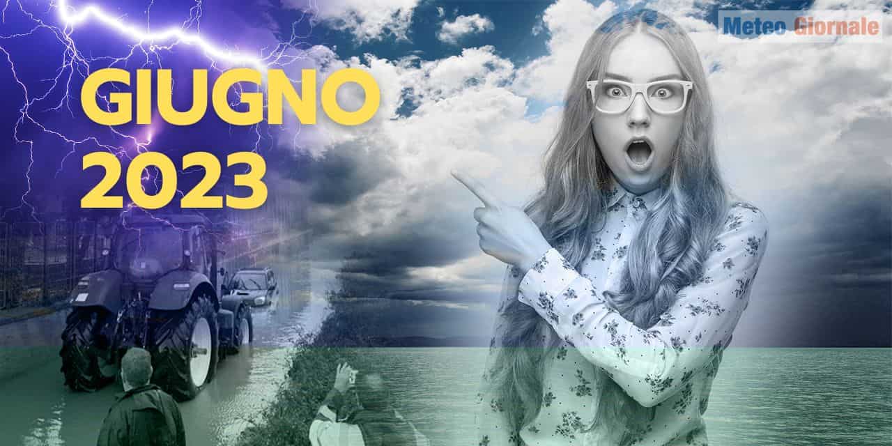 Meteo GIUGNO, Anticiclone Africano Stoppato. Situazione capovolta