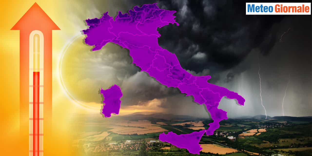 Ecco il caldo in arrivo, ma meteo ancora instabile