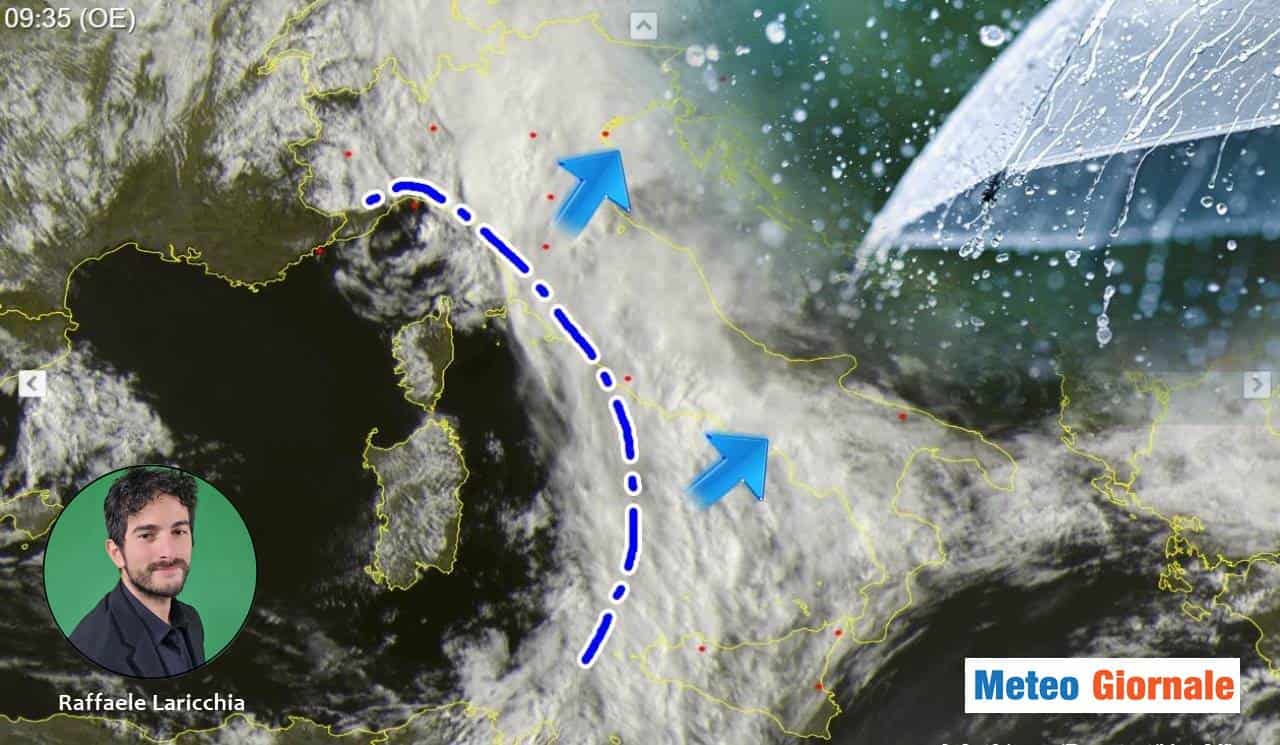 meteo oggi maltempo temporali italia