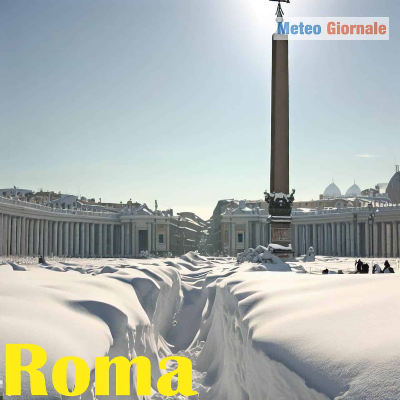 Meteo Roma. Neve e gelo, Tevere ghiacciato. Le “foto” di come potrebbe essere l’Inverno senza la Corrente del Golfo