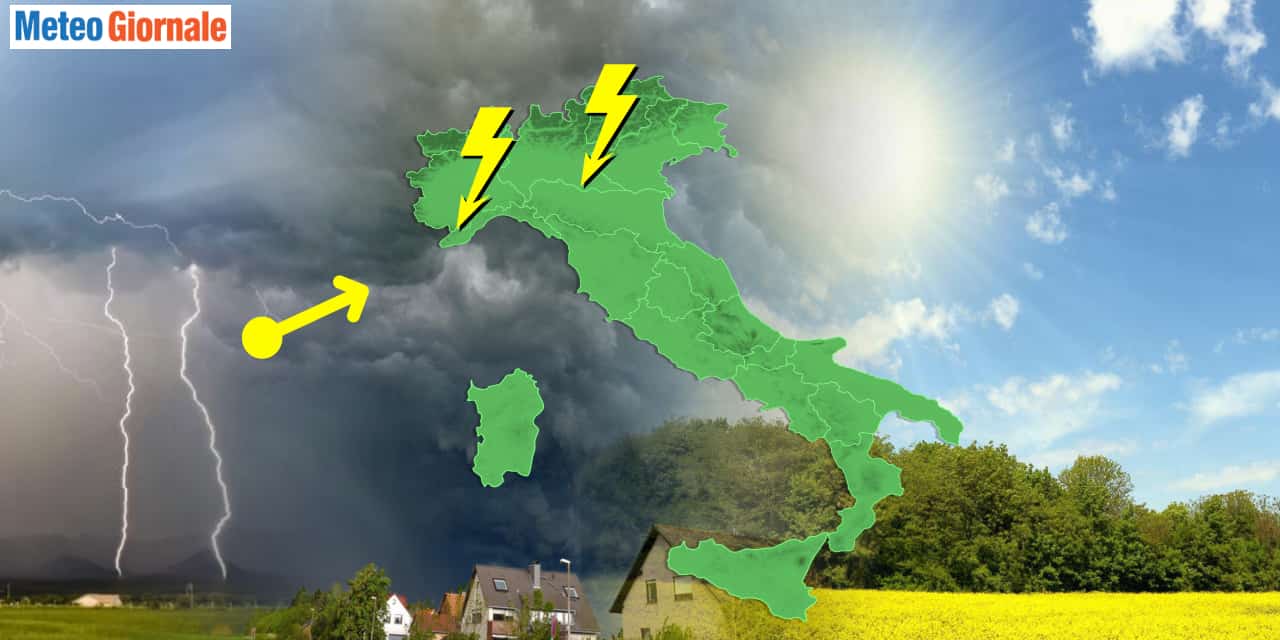 Peggiora da domenica, anteprima di una fase burrascosa