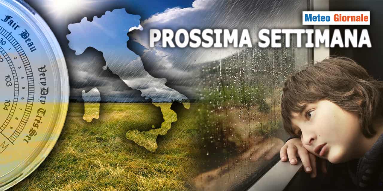 prossima settimana meteogiornale 250523