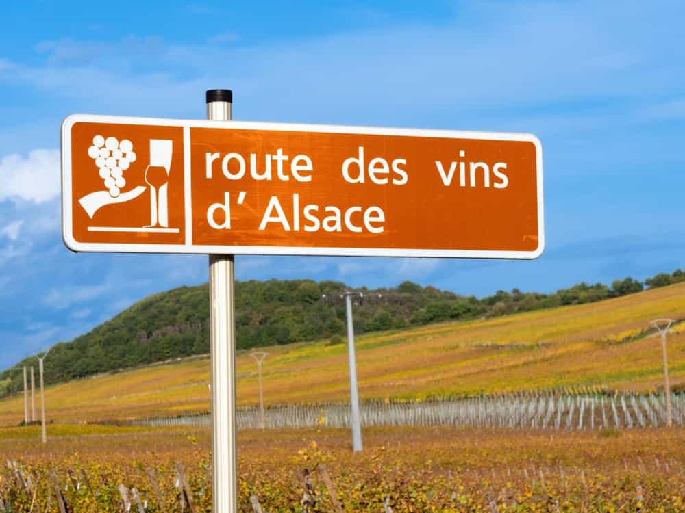 route des vines france