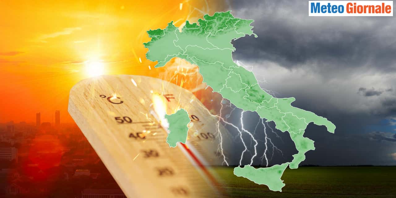 Instabilità ancora per tutta la nuova settimana, poi cambia
