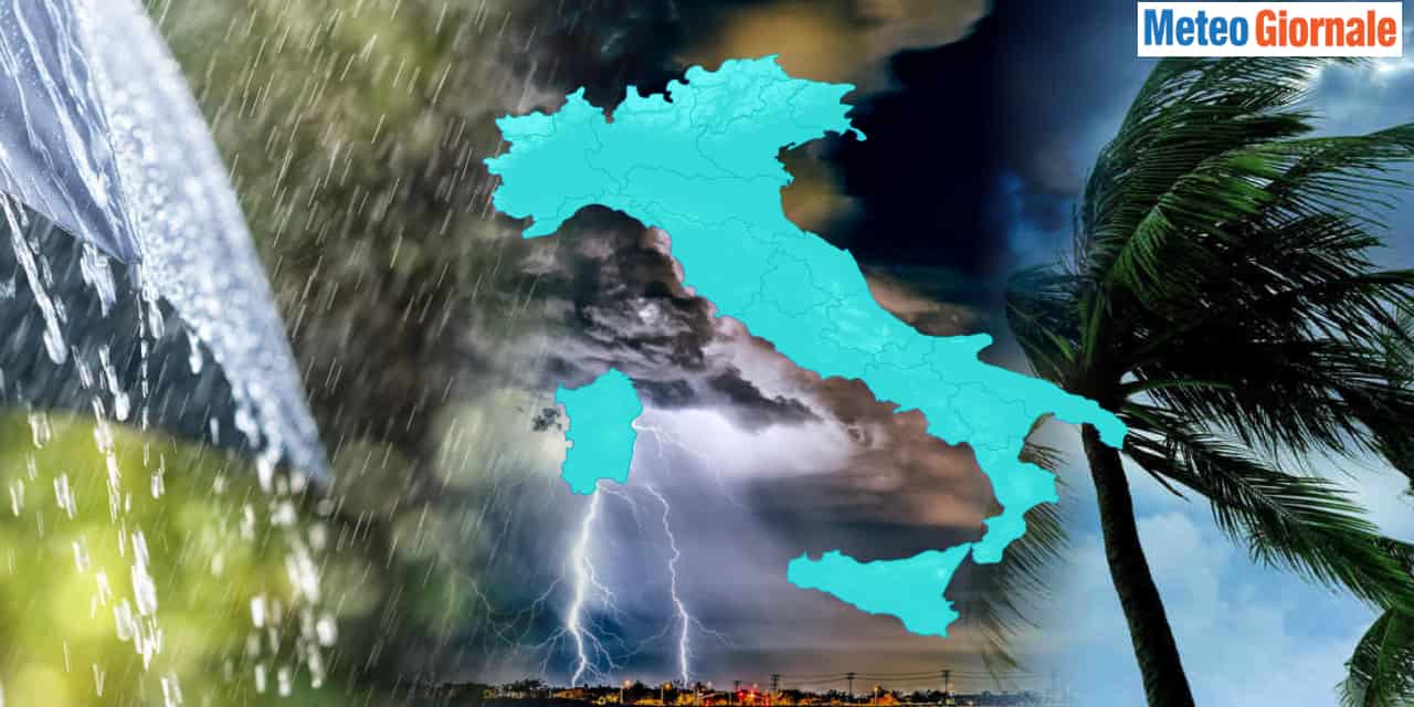 Frequenti piogge e temporali per questa settimana e forse anche oltre