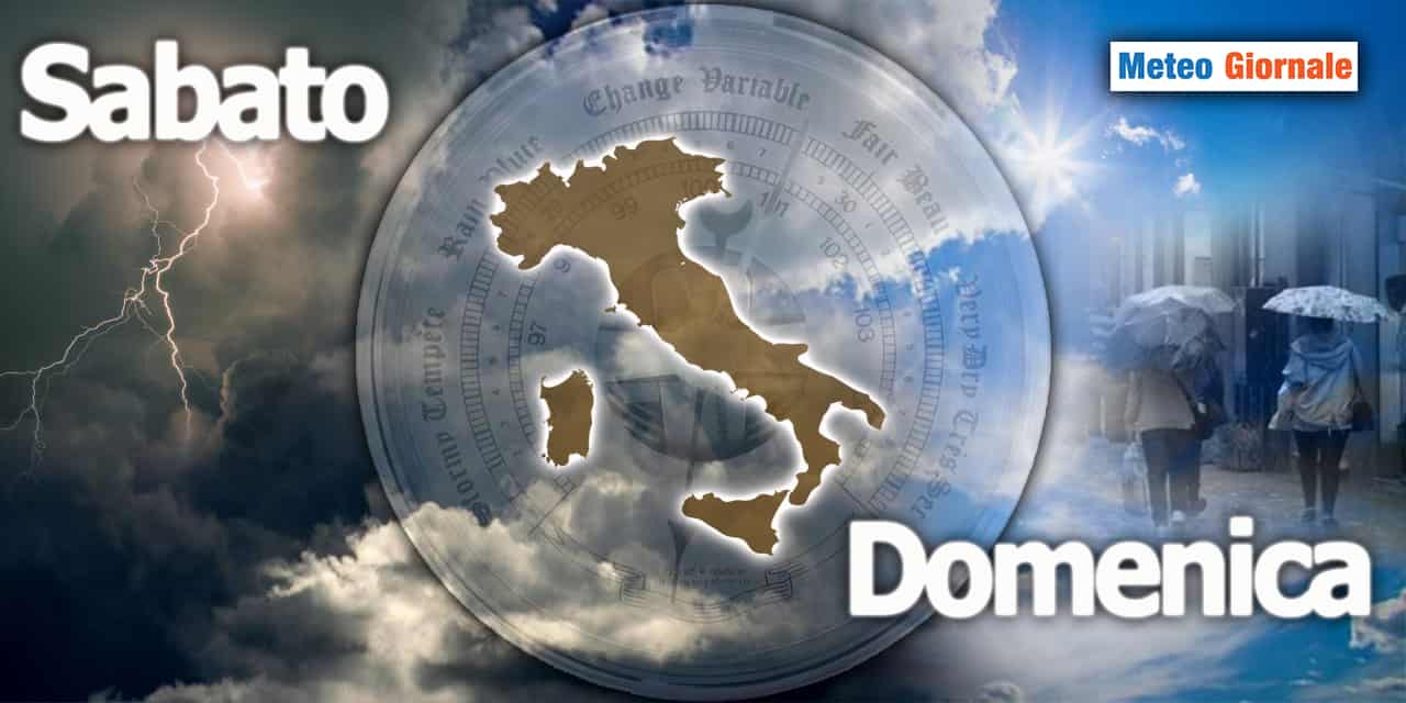 weekend meteogiornale 120523