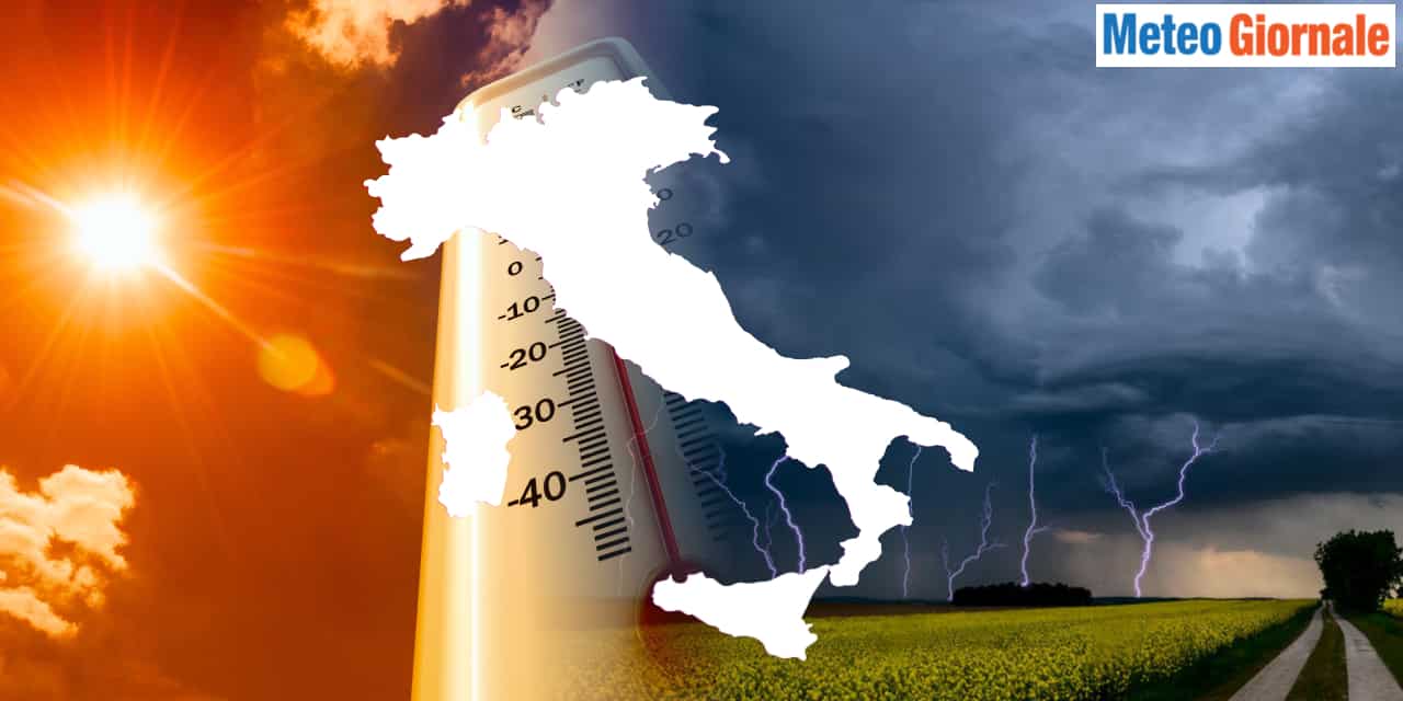 Scenario meteo del weekend