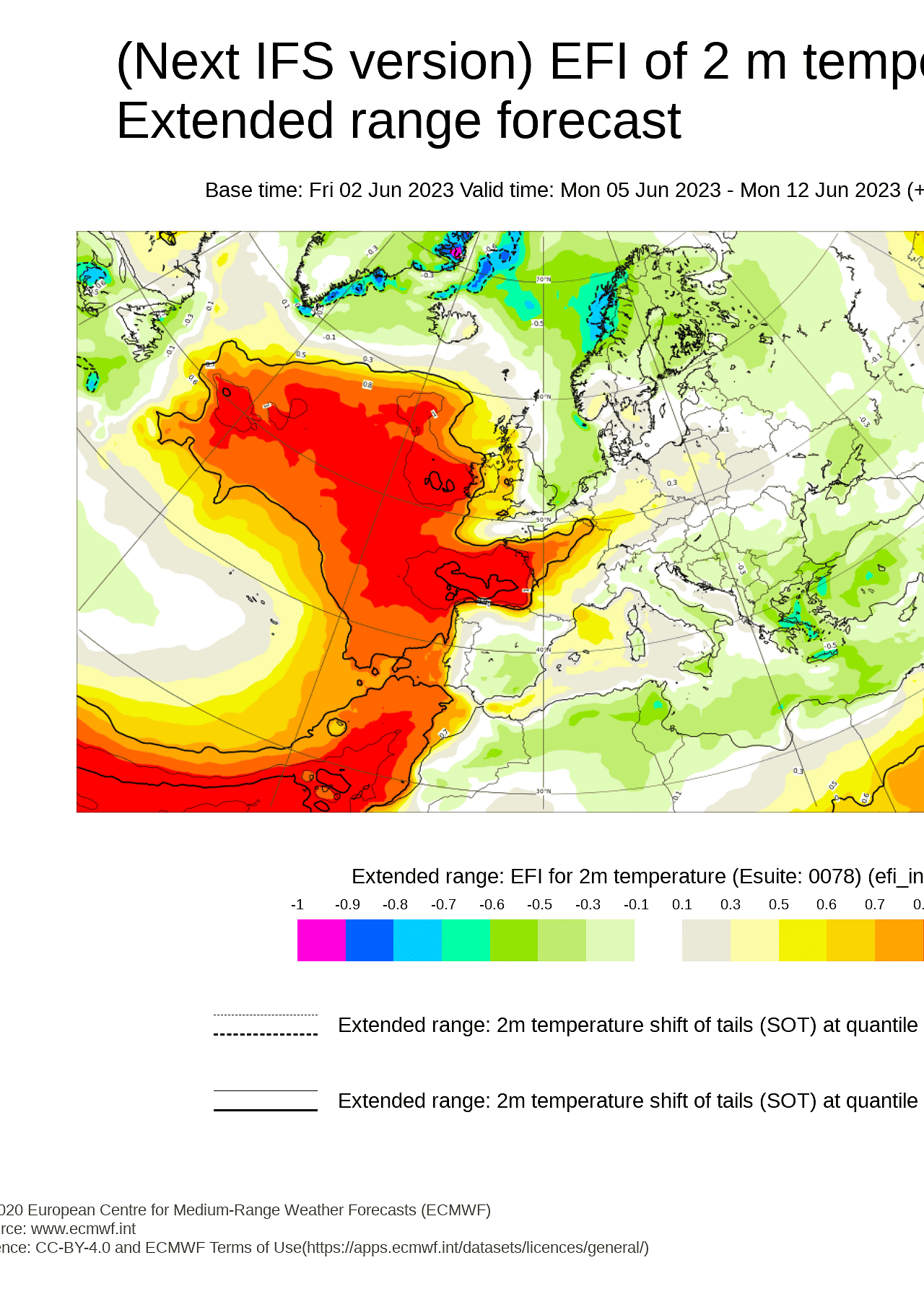 Un Giugno e Luglio eccezionale: previsioni del Centro Meteo Europeo eclatanti novità. MAPPE