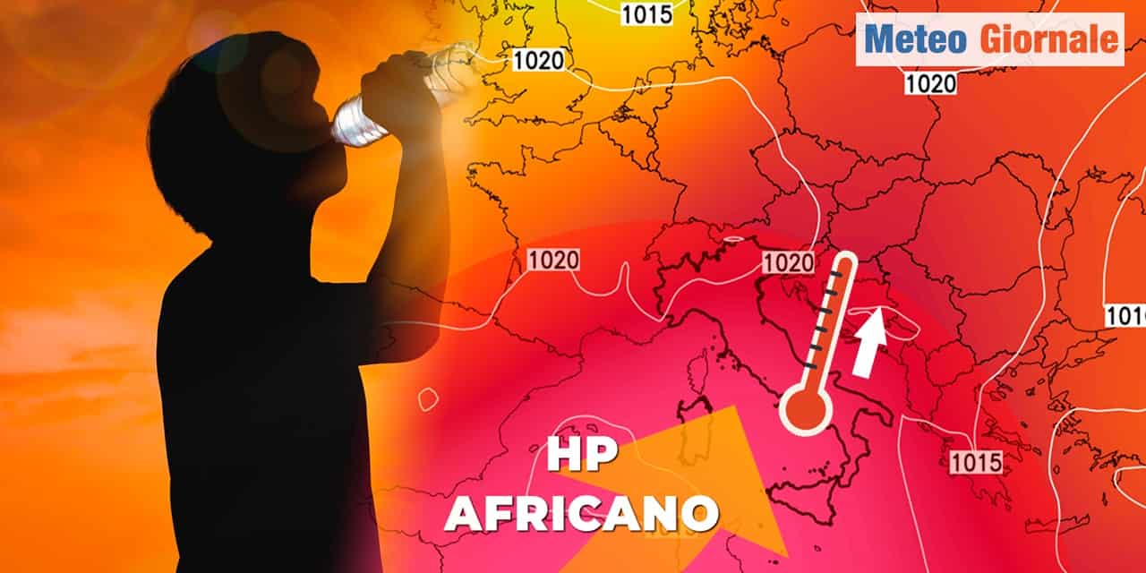 anticiclone africano caldo