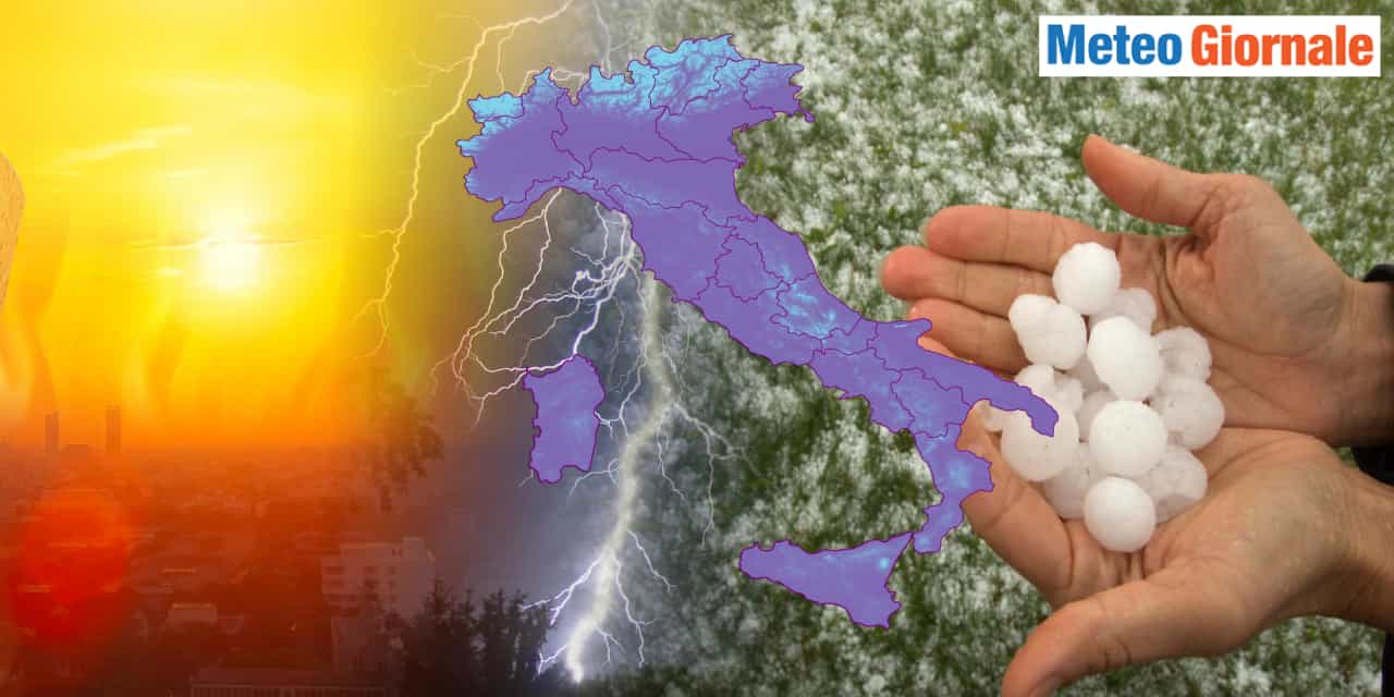 Burrascoso cambiamento porterà fine al caldo africano