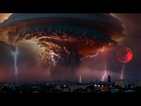 Israele, anomale luci in cielo. Un temporale di rara violenza. Video meteo