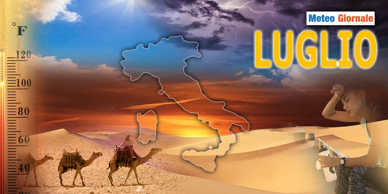 Meteo 15 giorni, verso LUGLIO con l’Estate che va