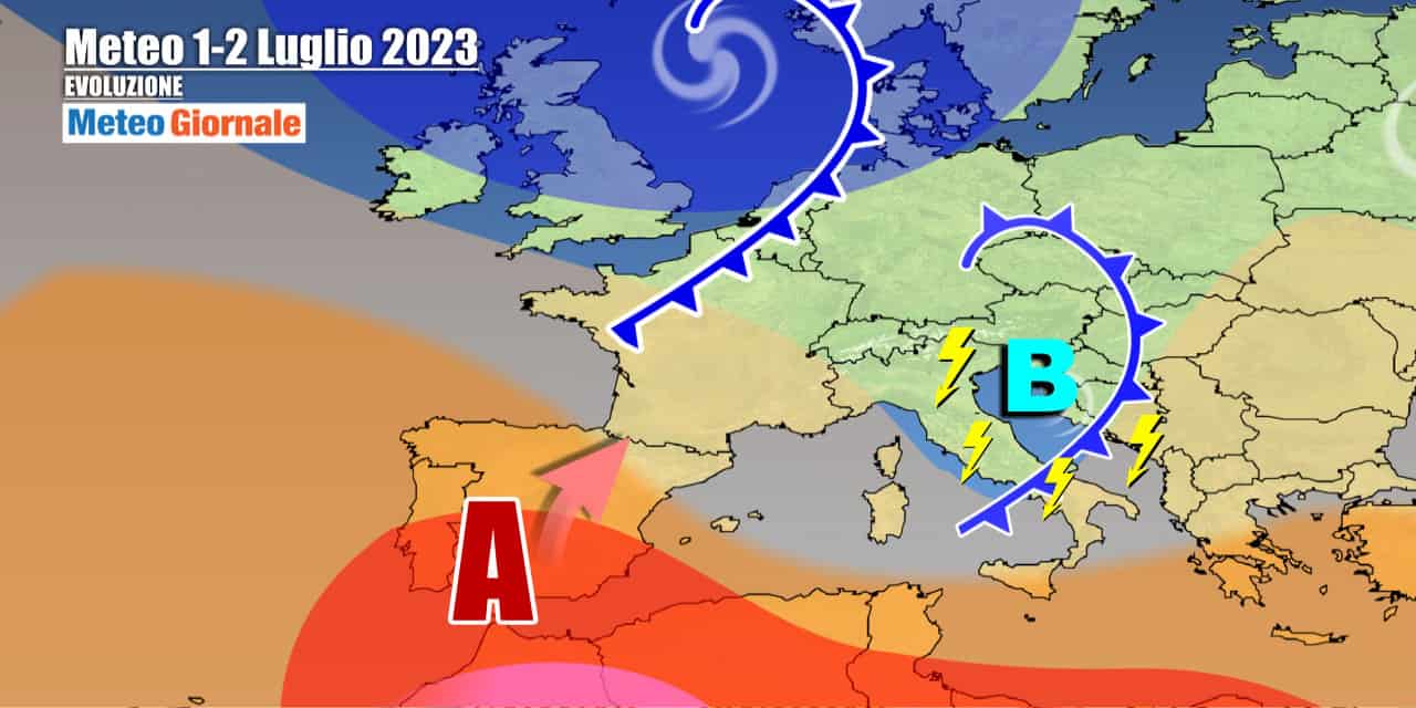 Instabilità ad inizio Luglio