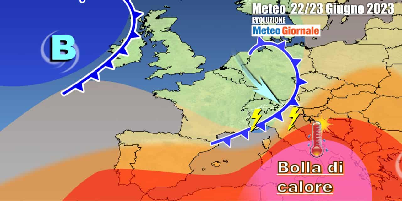 Dal caldo ai temporali e al refrigerio