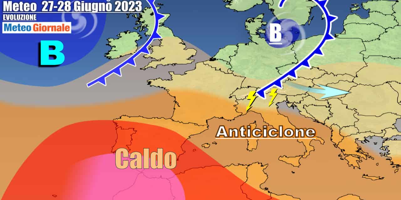 Qualche disturbo al Nord, anticiclone altrove