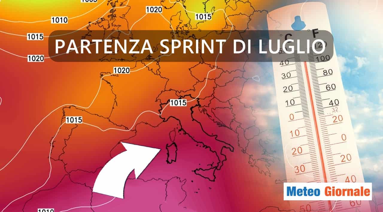 meteo caldo estremo luglio 2023