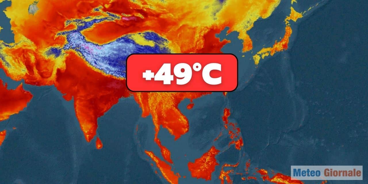 Meteo: caldo in Cina, toccati 49 gradi. Caldo e siccità in Canada