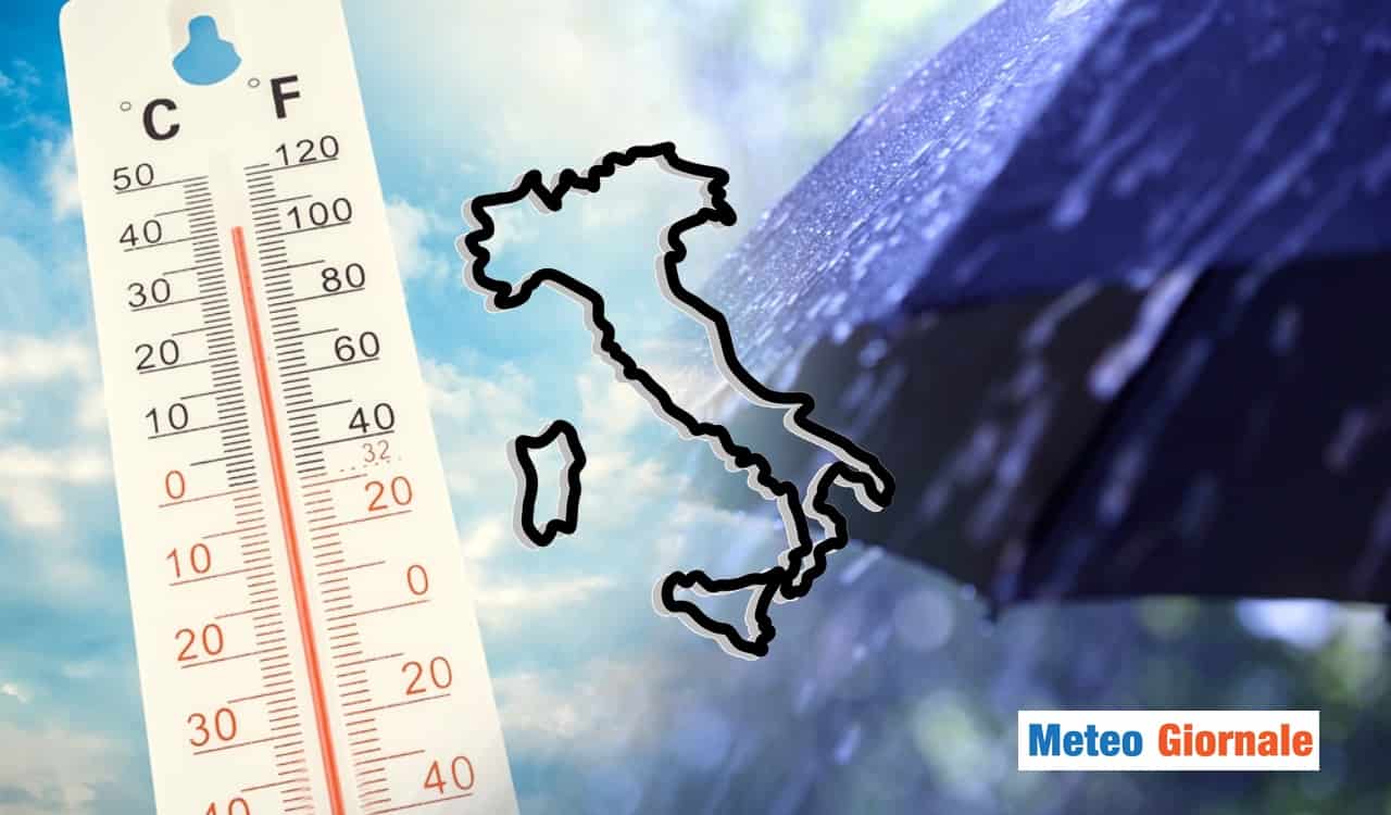 Meteo: grande caldo e temporali estremi, ora si fa sul serio