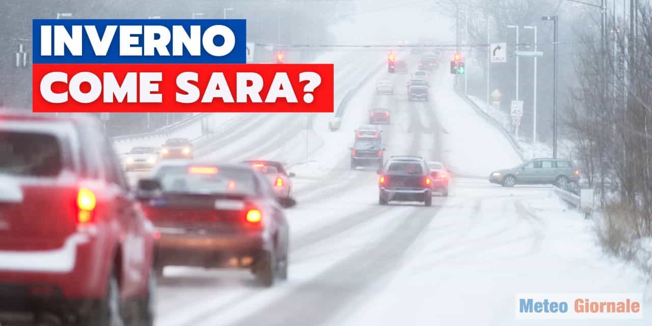 Prime proiezioni meteo climatiche di Inverno rigido