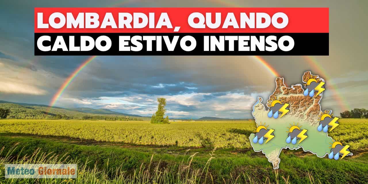 Meteo LOMBARDIA, dicono che non è Estate. Presto, i LAMENTI per il CALDO AFOSO