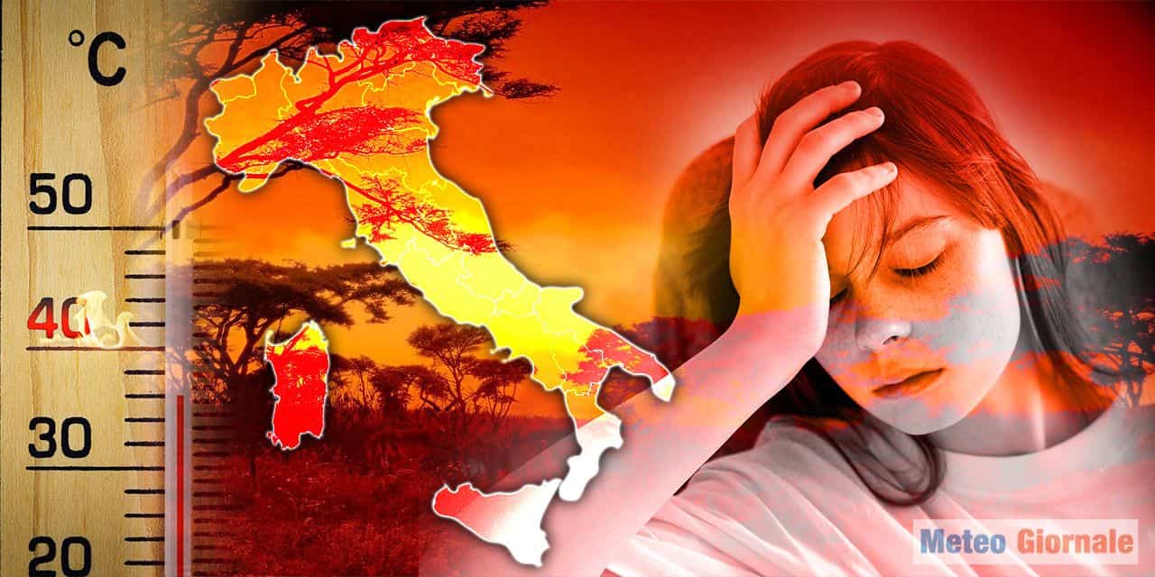 meteo luglio a rischio caldo estremo