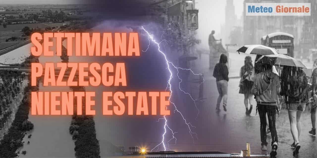 Meteo, peggiora ancora: la pioggia qui non smette più di cadere. Estate non va bene affatto