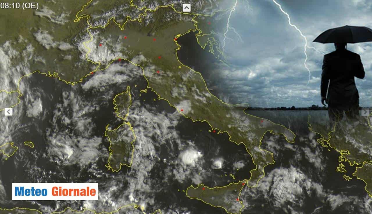 Meteo: troppa umidità nell’aria, brutto segno?