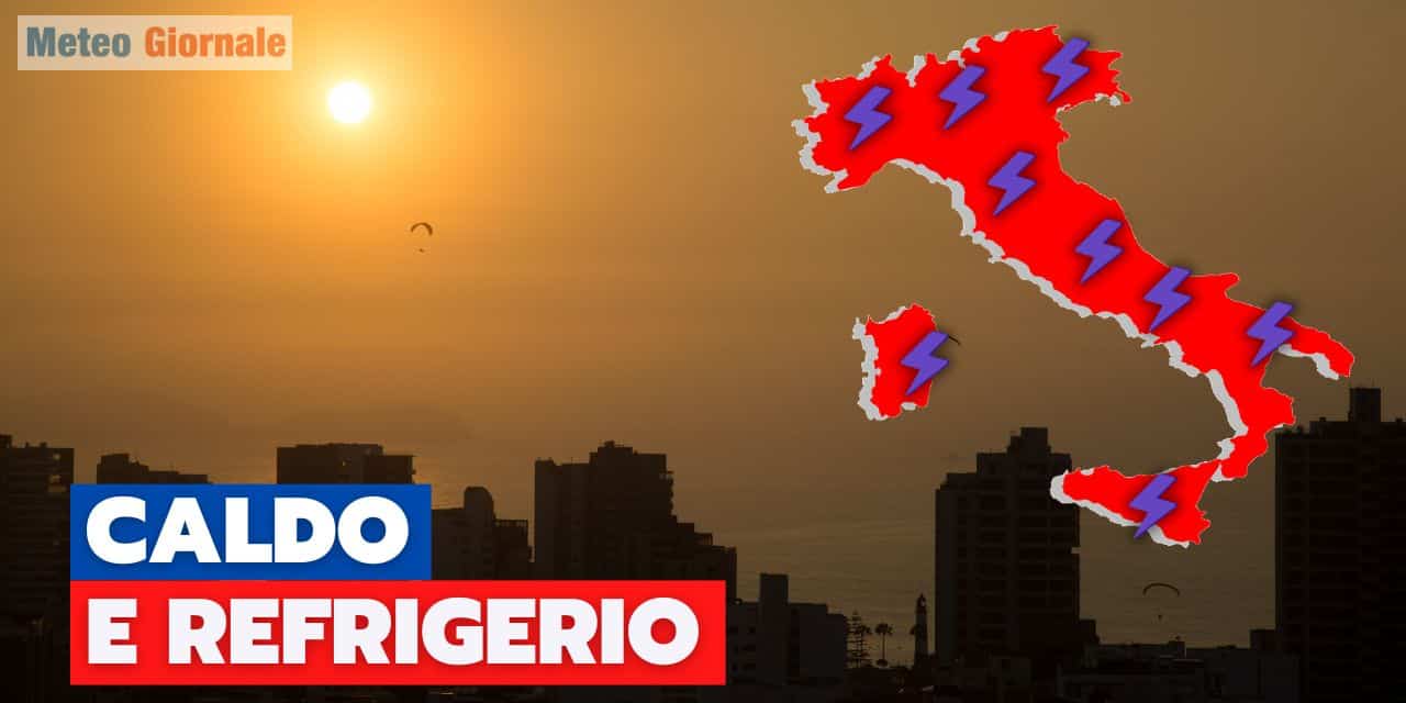 previsioni meteo segue shock refrigerio con temporali 2