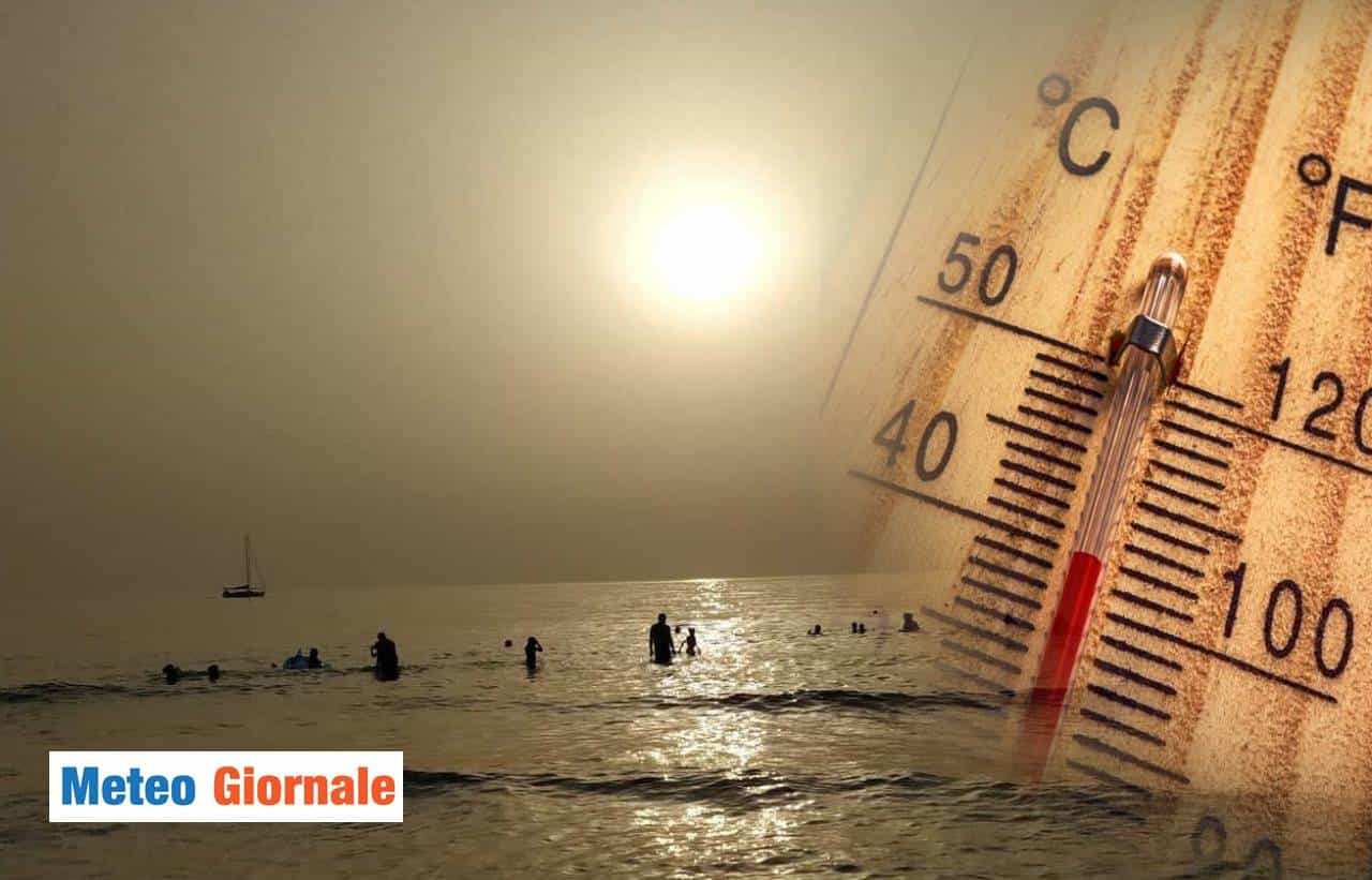 sabbia meteo italia prossimi giorni caldo