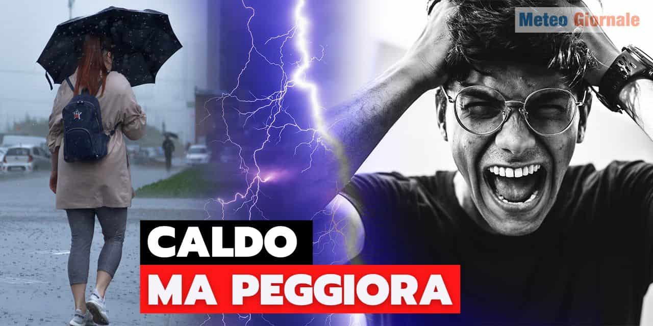 subito ondata di caldo ma peggiora
