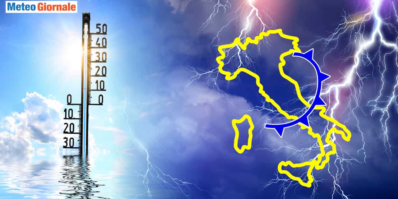 Evoluzione meteo ricca di colpi di scena a Luglio