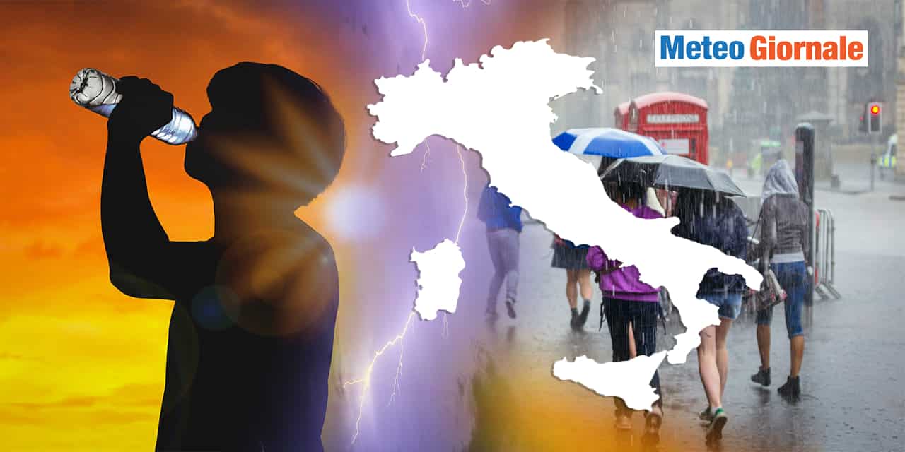 Ombrello a portata di mano, in attesa dell'Estate