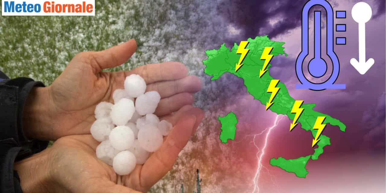 Furiosi temporali in vista