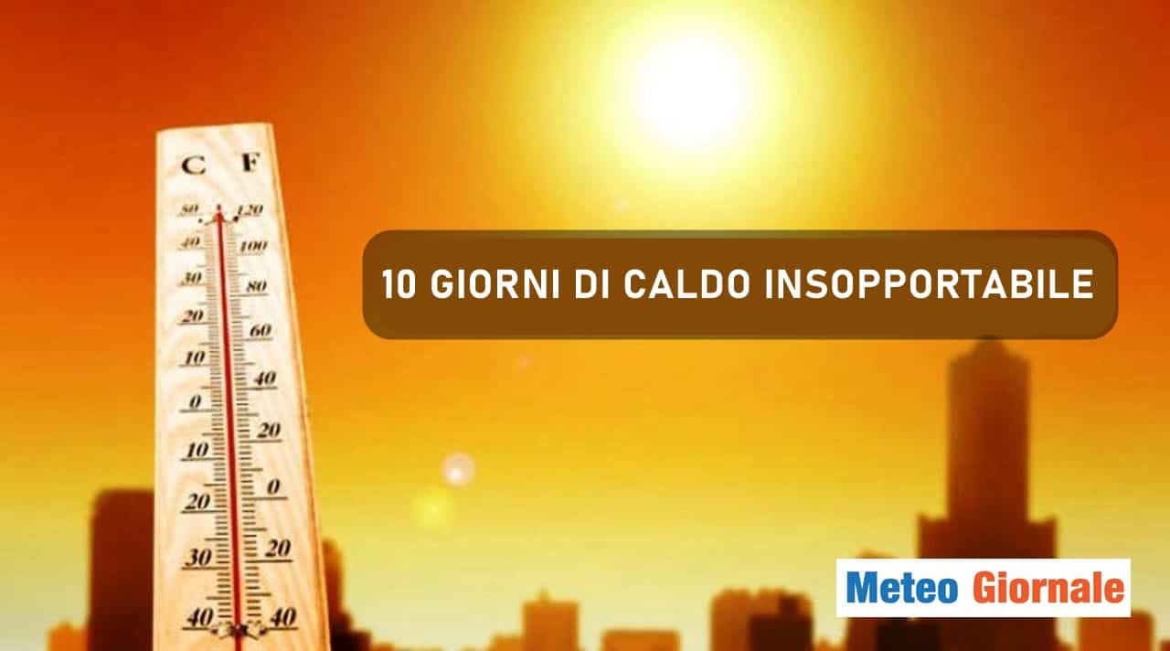 Meteo: caldo africano, una lunga vacanza in Italia