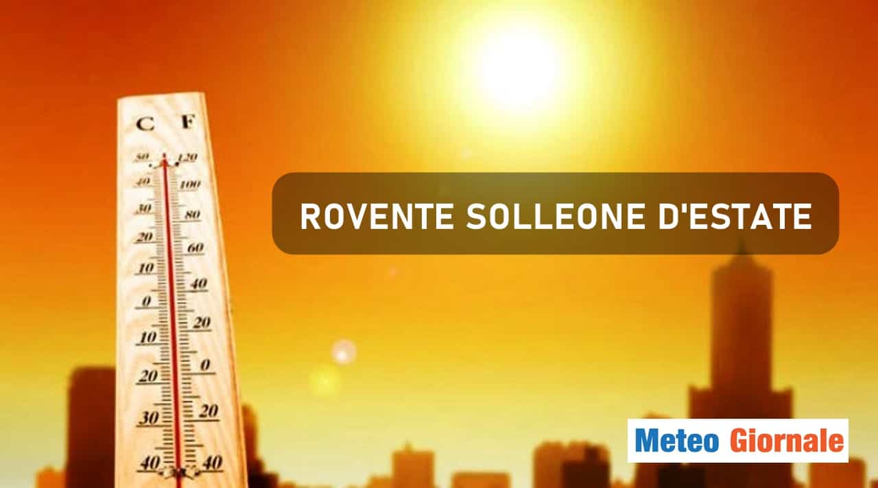 METEO caldo estremo torrido solleone