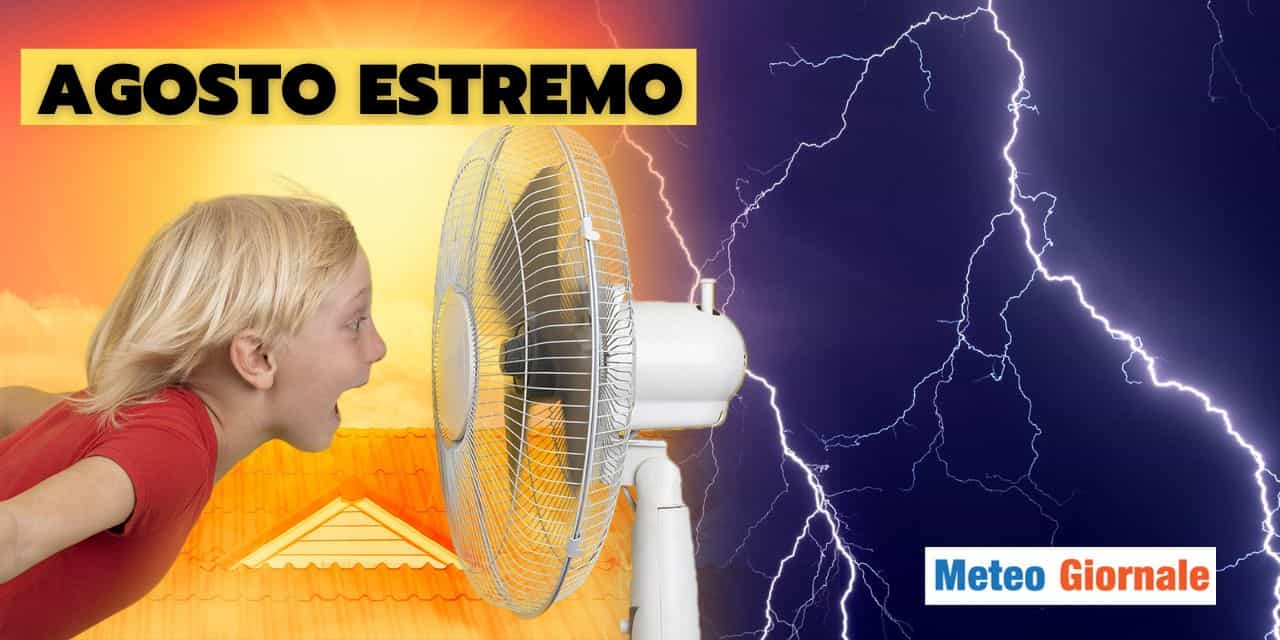 agosto peggio di luglio meteo italia