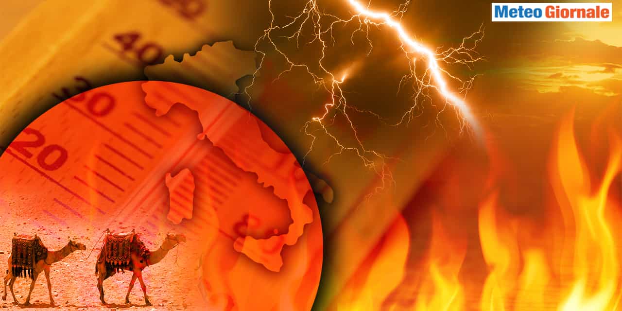 Gran caldo sta per avvolgere l'Italia e durerà a lungo