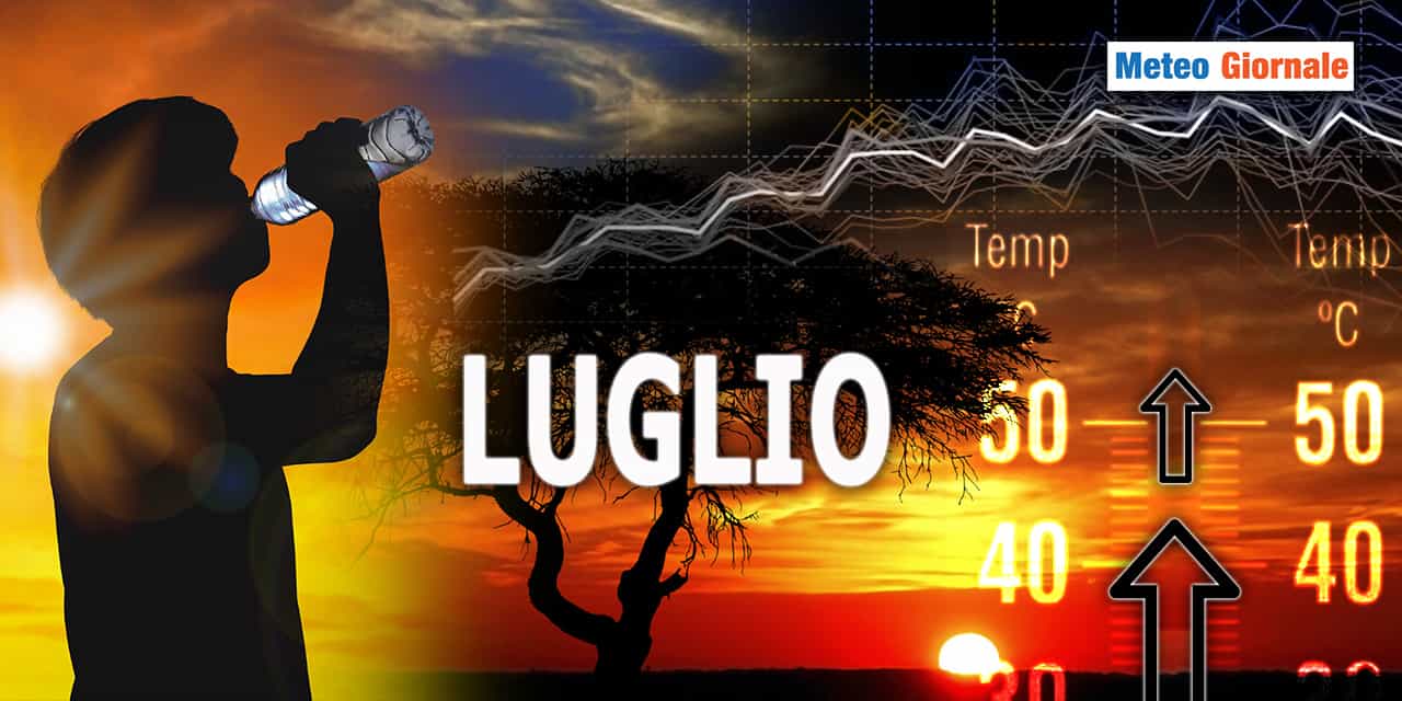 caldo aumento luglio meteogiornale 040723