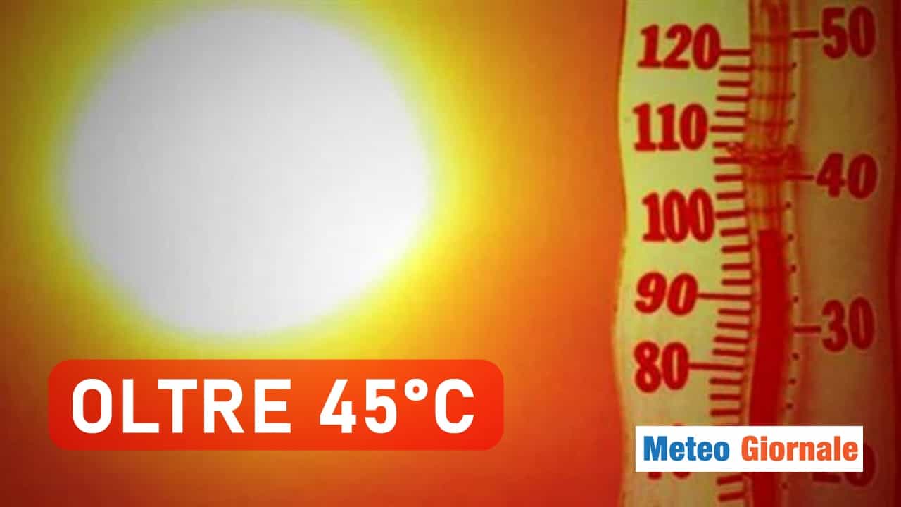 caldo estremo meteo inizio prossima settimana