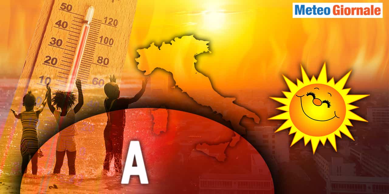 Potente calura, anche peggio della precedente