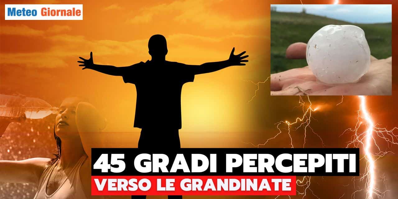 Meteo: è CALDO INFERNALE, ma c’è una BUONA NOTIZIA per alcune regioni