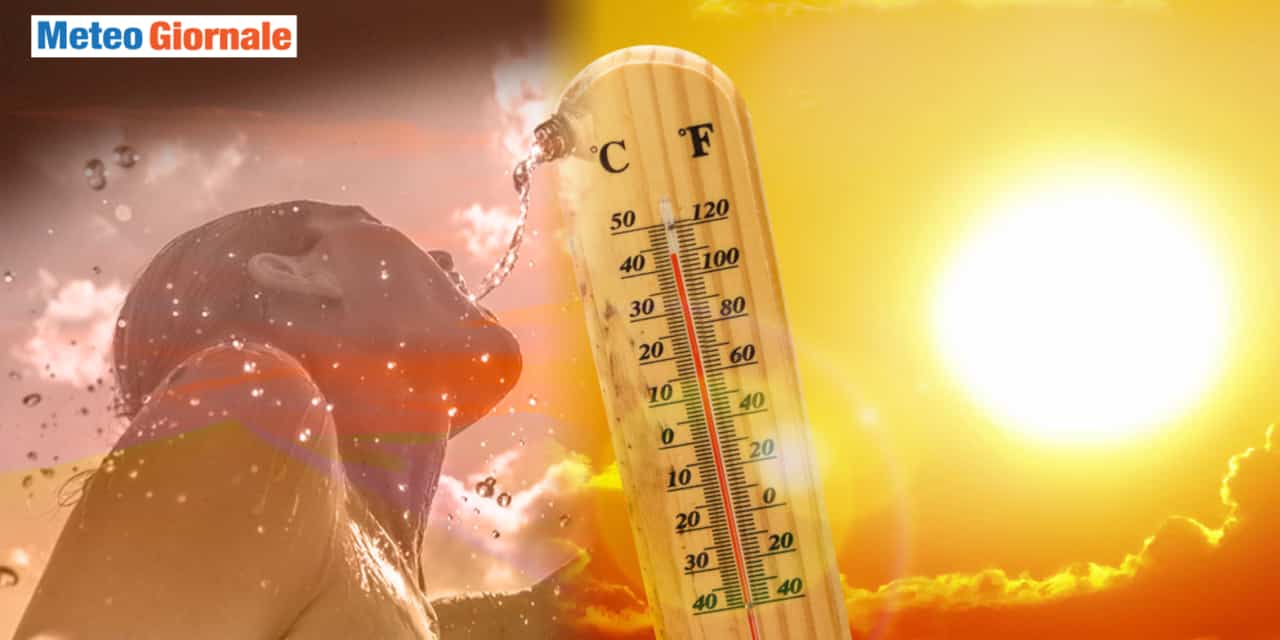 Caldo atroce con aria irrespirabile