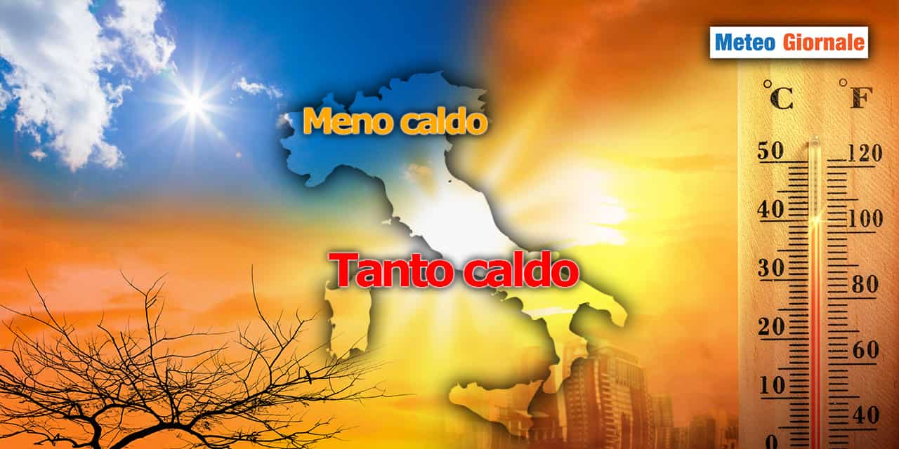 caldo non per tutti meteogiornale