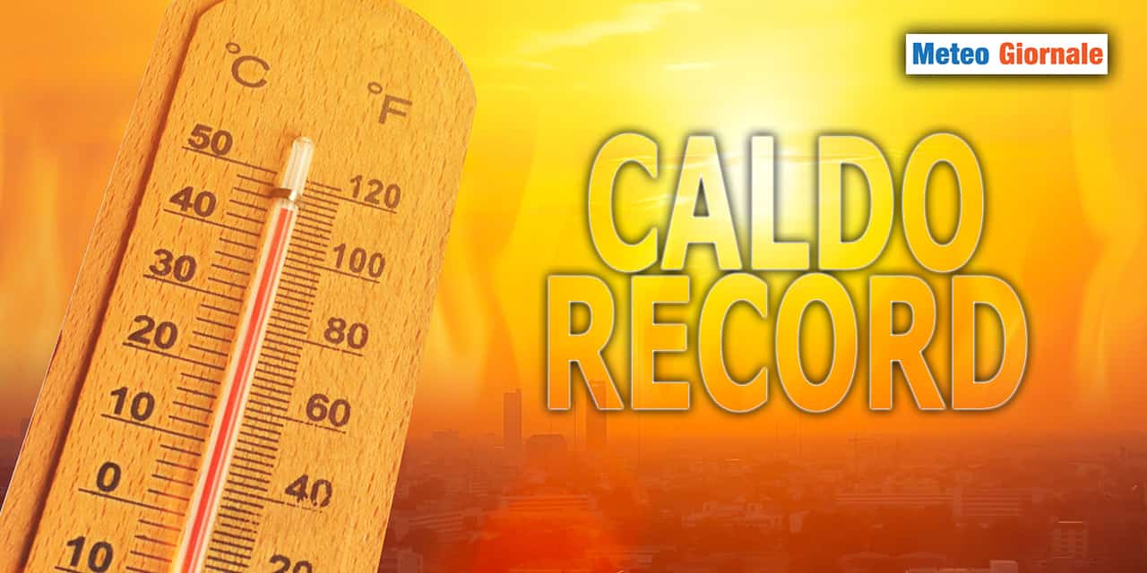 CALDO record: il meteo non lascia dubbi